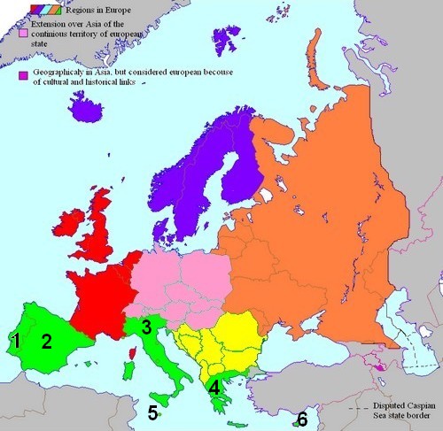 Südeuropa Quelle: Wikipedia